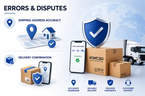 Errors &amp; Delivery Confirmation