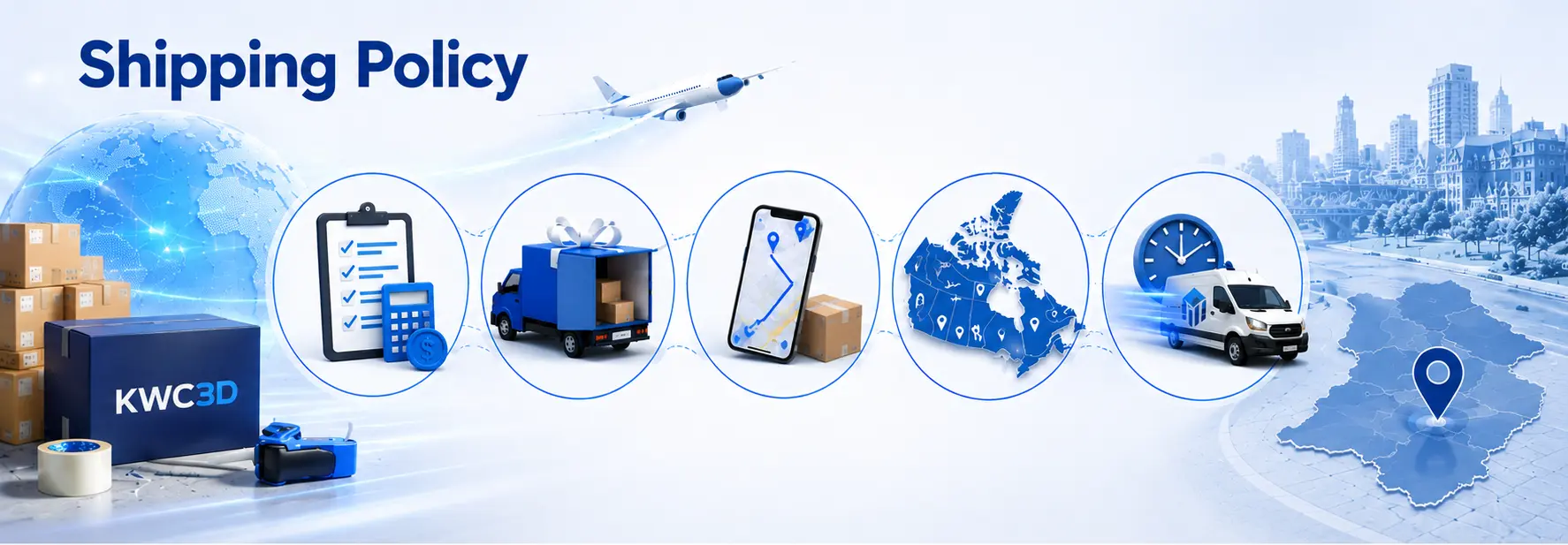 KWC shipping &amp; Delivery