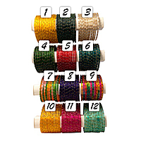 Raindrop glass bangles 1 dozen