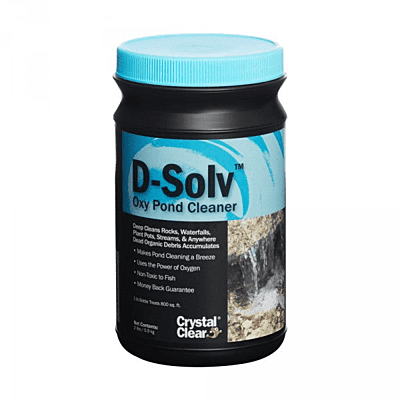 Crystal Clear D-Solv Oxy Pond Cleaner - 10lbs
