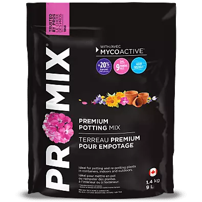 PRO-MIX Premium Potting Mix - 9L /1.4kg