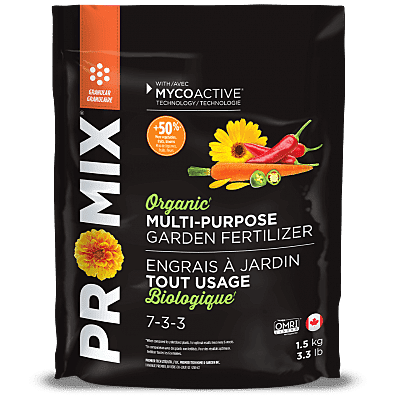 PRO-MIX Organic Multi-Purpose Fertilizer 7-3-3 1.5 kg