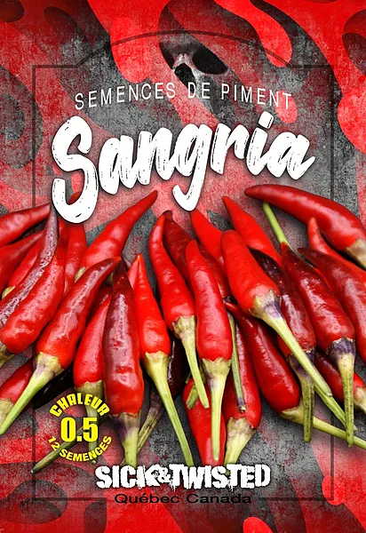 Semences de piment Sangria