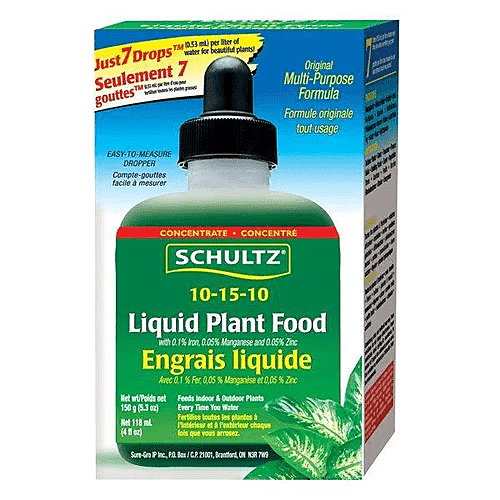 Schultz Liquid Plant Food 10-15-10 - 150g