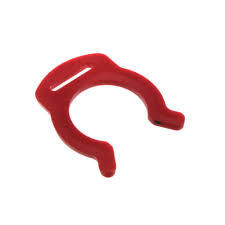 1/4" Red Locking Clip