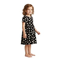 Baby Girl's Short-Sleeve Polka Dot Dress Baby Girl's Short-Sleeve Polka Dot Dress