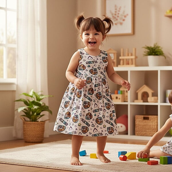 Sleeveless Paw Patrol "Skye" Character A-Line Dress ( XL size 12-14 years) Sleeveless Paw Patrol "Skye" Character A-Line Dress ( XL size 12-14 years)
