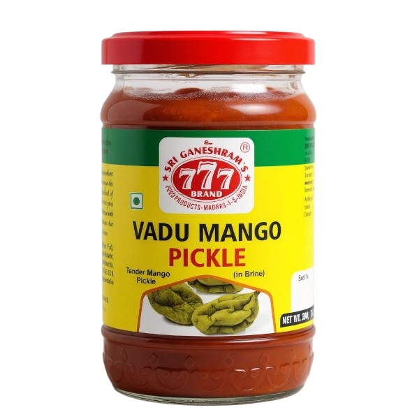 777 Vadu Mango Pickle (InBrine) 300 gm