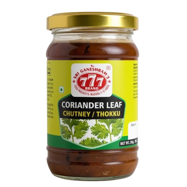 777 Coriander Leaf Chutney/Thokku 300 gm