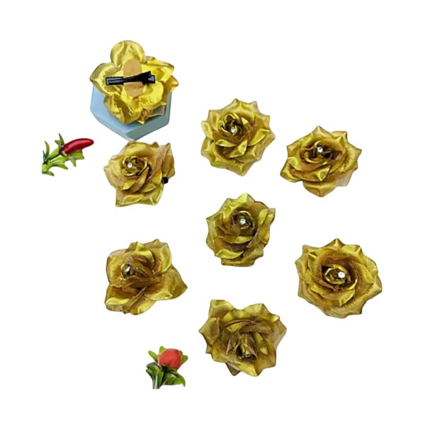 Golden Flower Pin