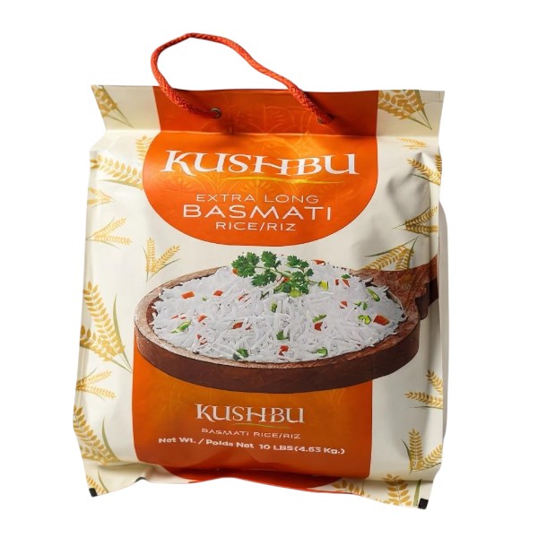 Kushbu Basmati Rice 10 LB