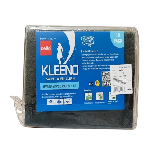 Kleeno Jumbo Scrub Pad (10 Pcs)