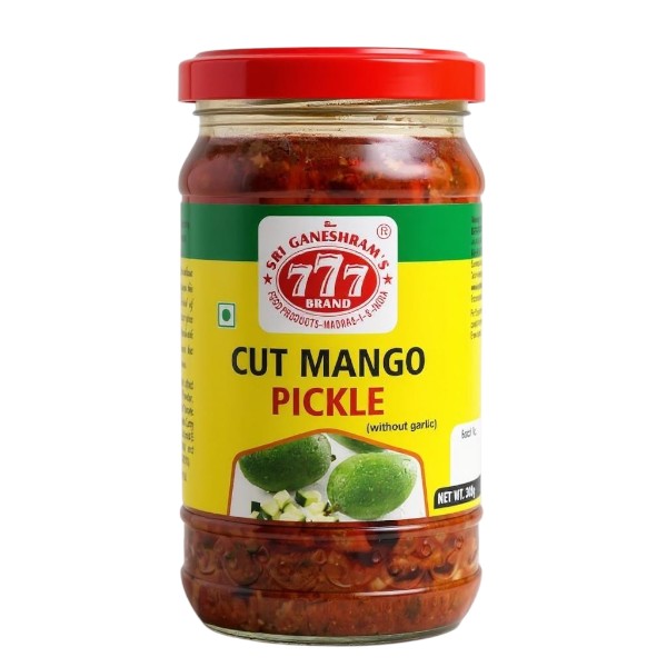 777 Cut Mango Pickle 300 gm