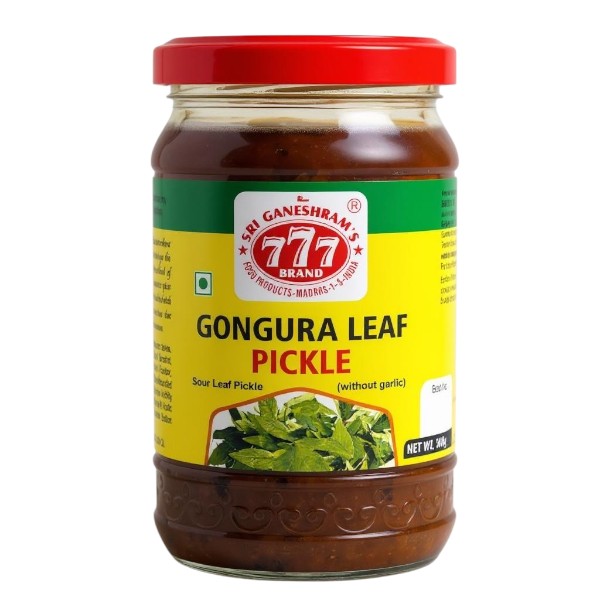 777 Andhra Gongura Pickle 300 gm