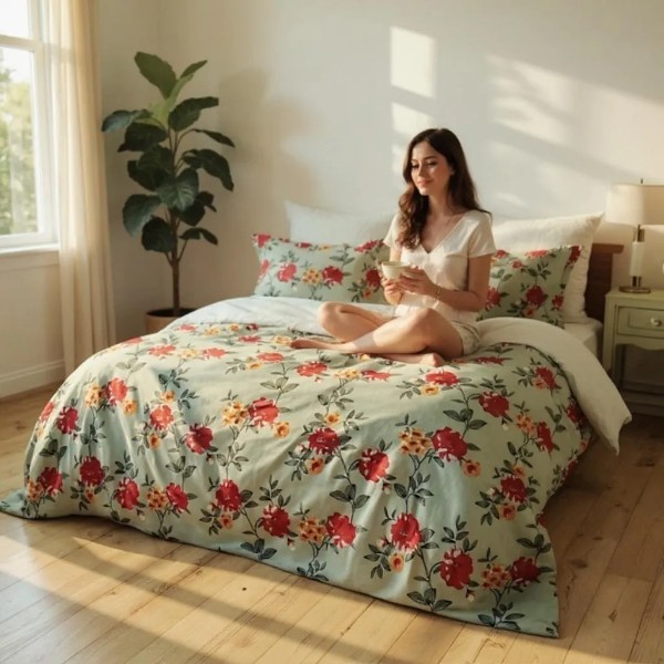 cascade Home sizzler Fitted King 01