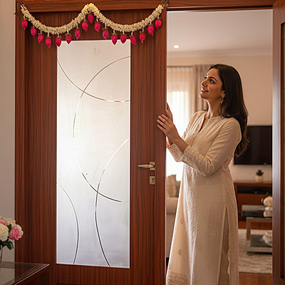Entrance Lotus Door Hanging
