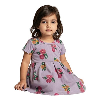 2 Years baby girl's short-sleeve floral dress 2 Years baby girl's short-sleeve floral dress