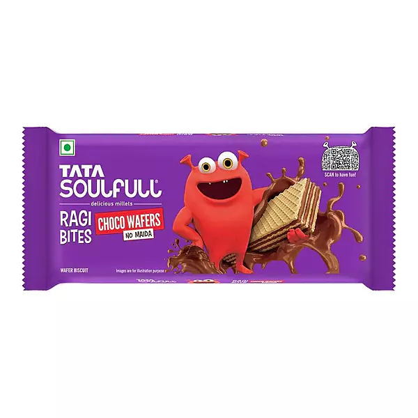 Tata Soulfull Ragi Bites Choco Wafers  Buy 1 Get 1  50 g