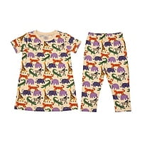 Sleepwear Set (Animal Safari Print) 10 Years Sleepwear Set (Animal Safari Print) 10 Years