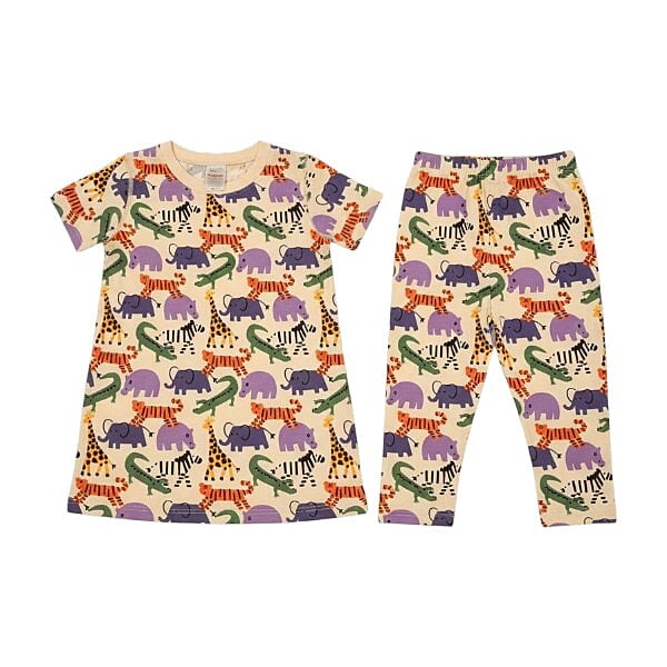 Sleepwear Set (Animal Safari Print) 10 Years Sleepwear Set (Animal Safari Print) 10 Years