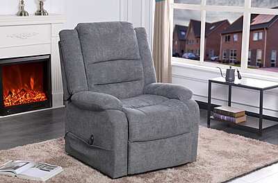 Lift Chair-T 1019- Power Recliner Lift Chair- Grey
