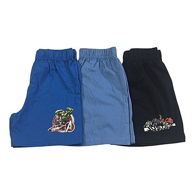 Shorts 3 pcs 1 set (6 Years) dark Blue ,Blue ,Black Shorts 3 pcs 1 set (6 Years) dark Blue ,Blue ,Black
