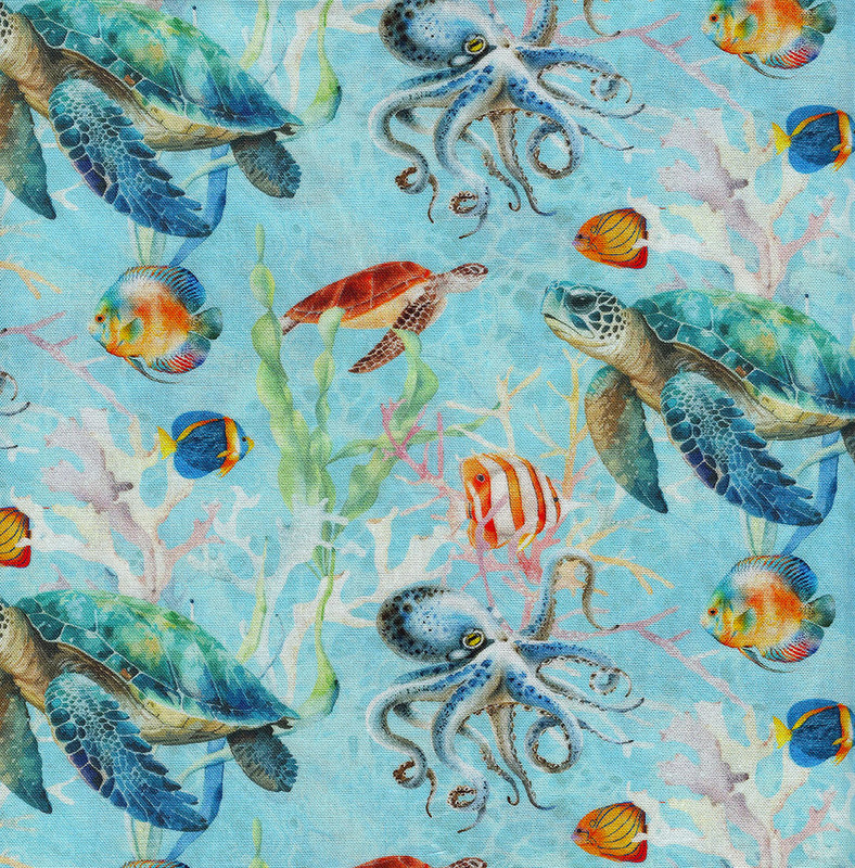 Under the Sea: Under Water Sealife on Aqua