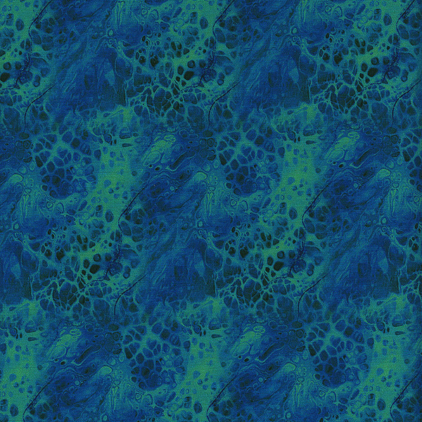 Under the Sea: Green/Blue Bubbles