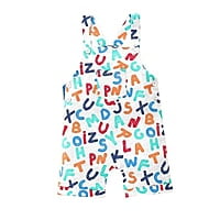 Dungaree Romper (Alphabet Print) 18-24 Month Dungaree Romper (Alphabet Print) 18-24 Month