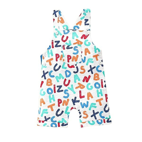 Dungaree Romper (Alphabet Print) 18-24 Month Dungaree Romper (Alphabet Print) 18-24 Month