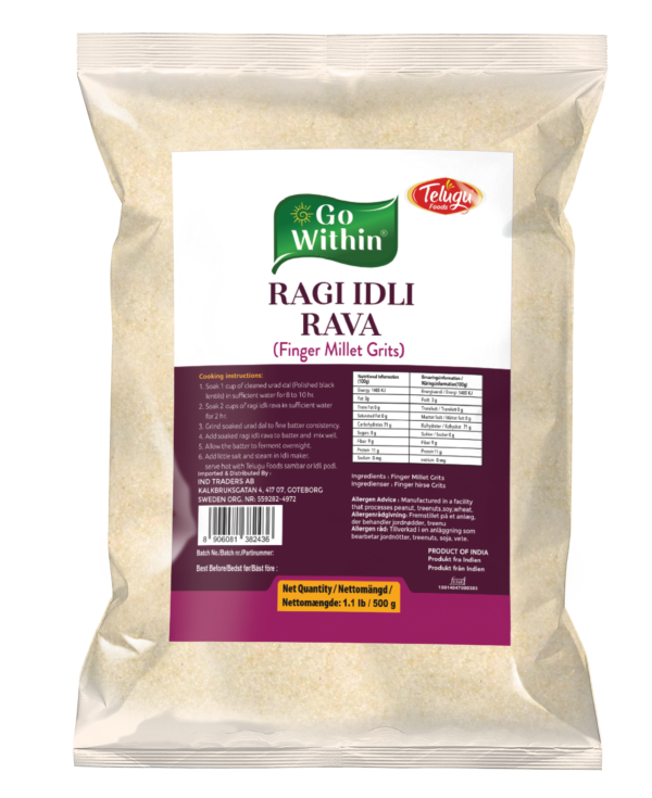 Ragi Millet Idli Rava 2Lb
