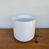 Kendall Pot - 7" x 6.75" - White
