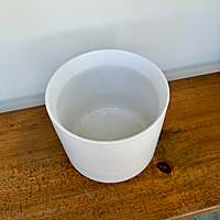 Kendall Pot - 7" x 6.75" - White