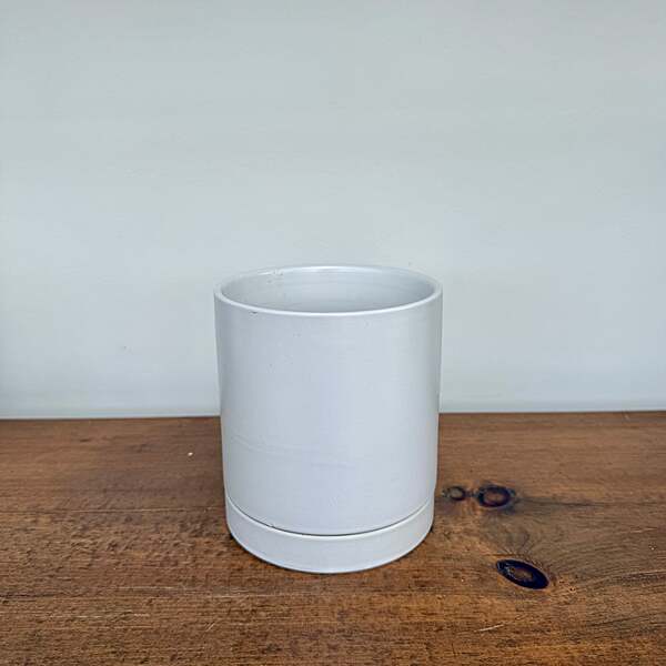 Romey Pot - 5.25" x 5.75" - White