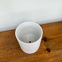 Romey Pot - 5.25" x 5.75" - White