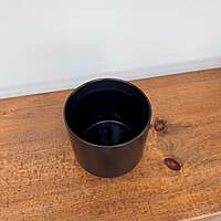 Kendall Pot - 4.75" x 4.5" - Black