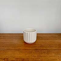 Beam Pot - 3.25"x 2.75" - Off-White