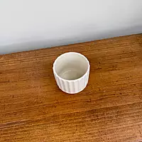 Beam Pot - 3.25"x 2.75" - Off-White