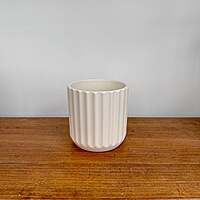 Beam Pot - 4.75"x 4.5" - Off-White