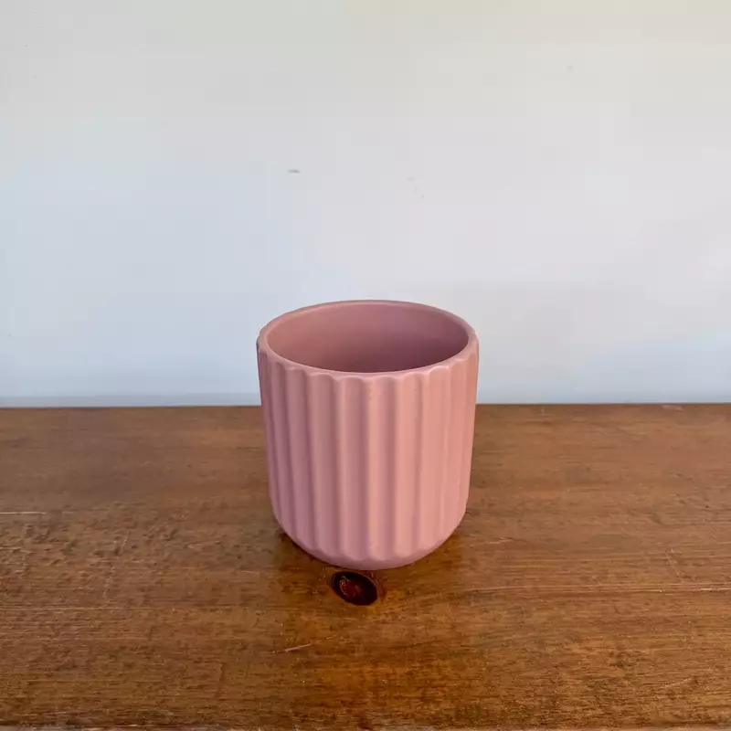 Beam Pot - 4.75"x 4.5" - Pink