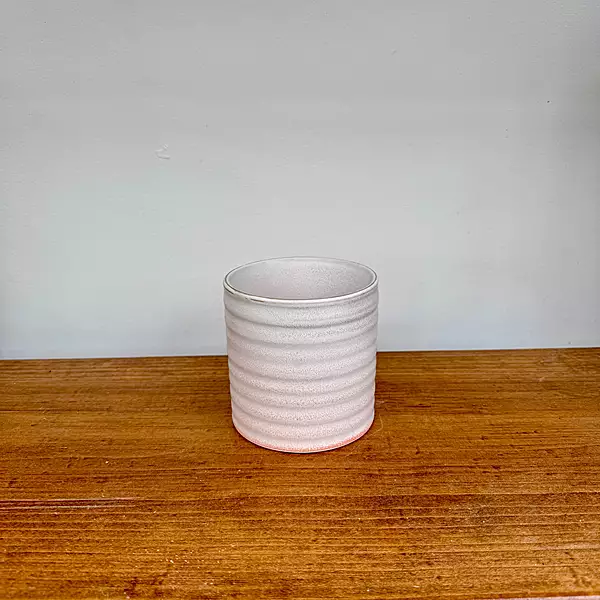 Roux Pot 4.5" x 4.5" Light Pink