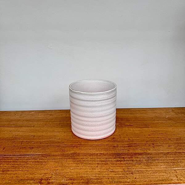 Roux Pot 4.5" x 4.5" Light Pink