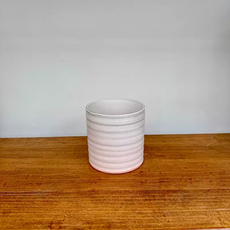 Roux Pot 4.5" x 4.5" Light Pink