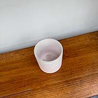 Roux Pot 4.5" x 4.5" Light Pink
