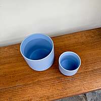 Spring Kendall Pot 3.25" x 2.75" Light Blue