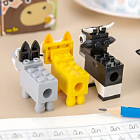 DIY Animals Puzzle Pencil Sharpener ( 1pc )
