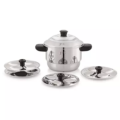 2 in 1 Mini Sambhar Idly Maker with Triply Base