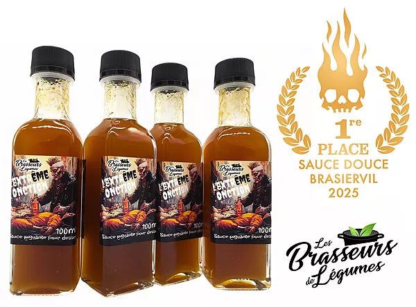 Sauce piquante pour desserts L'EXTRÊME ONCTION 100ML