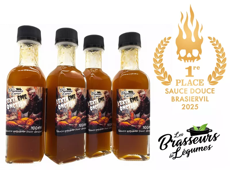 Sauce piquante pour desserts L'EXTRÊME ONCTION 100ML