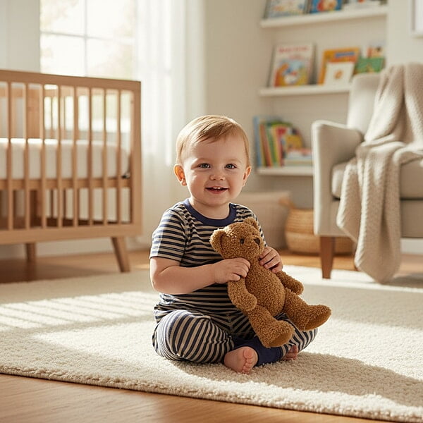Sleepwear Set (Striped Short-Sleeve) 2 Years